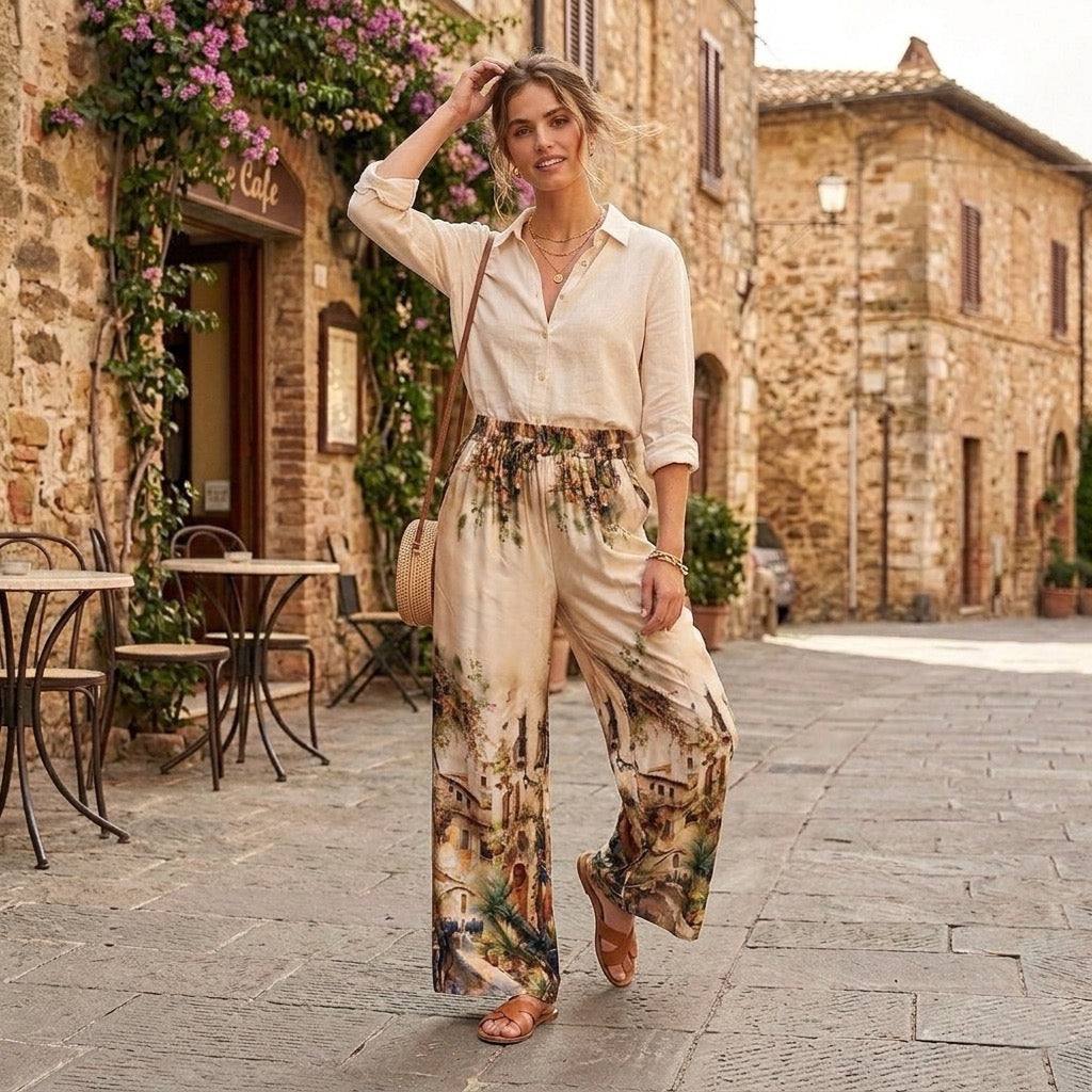 Tuscany Satin Pants