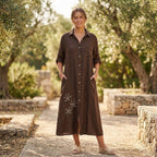 Aster Linen Dress