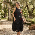 Rosette Midi Dress