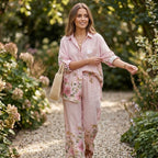 Peony Linen Set