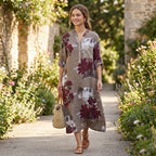 Dahlia Linen Dress