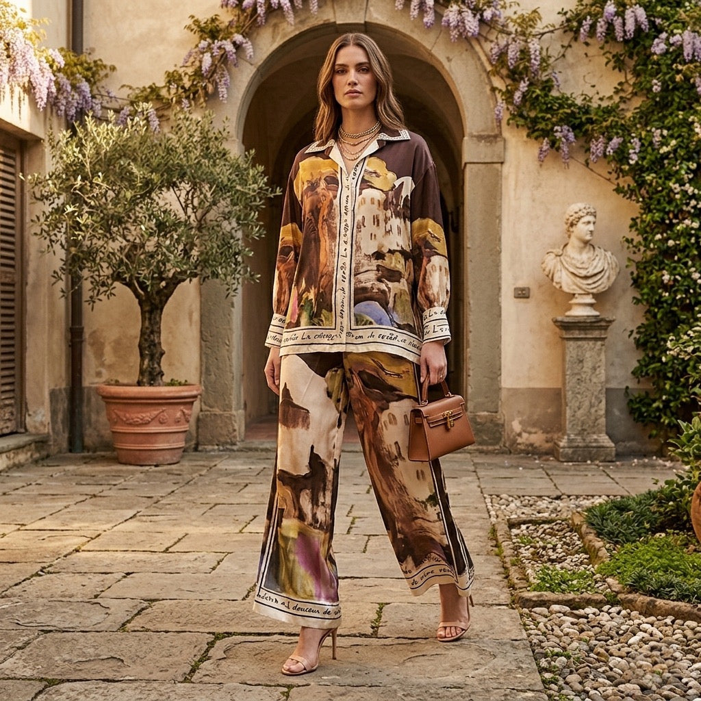 The Dipinta Satin Set