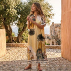 Siciliana Satin Dress
