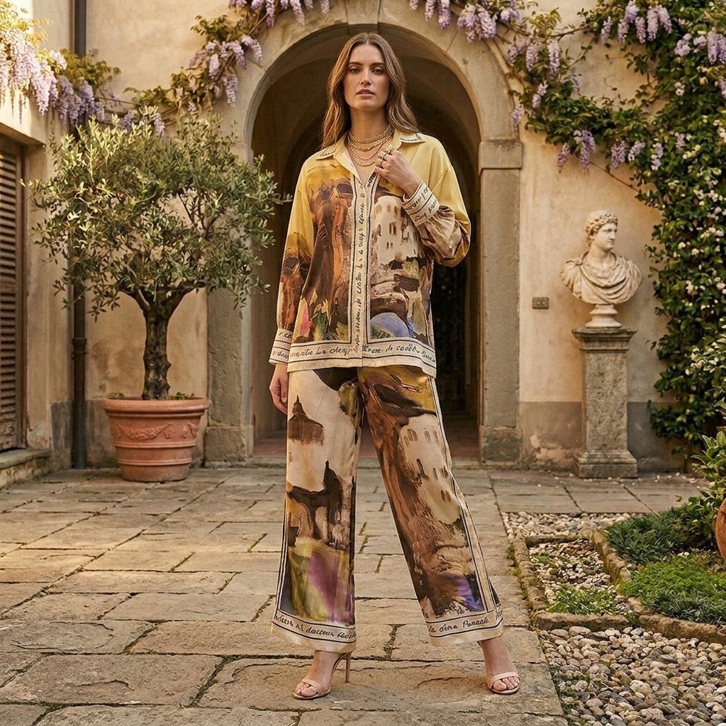 The Dipinta Satin Set