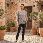 Floral Chiffon Blouse
