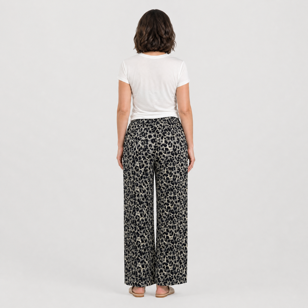Leopard trousers