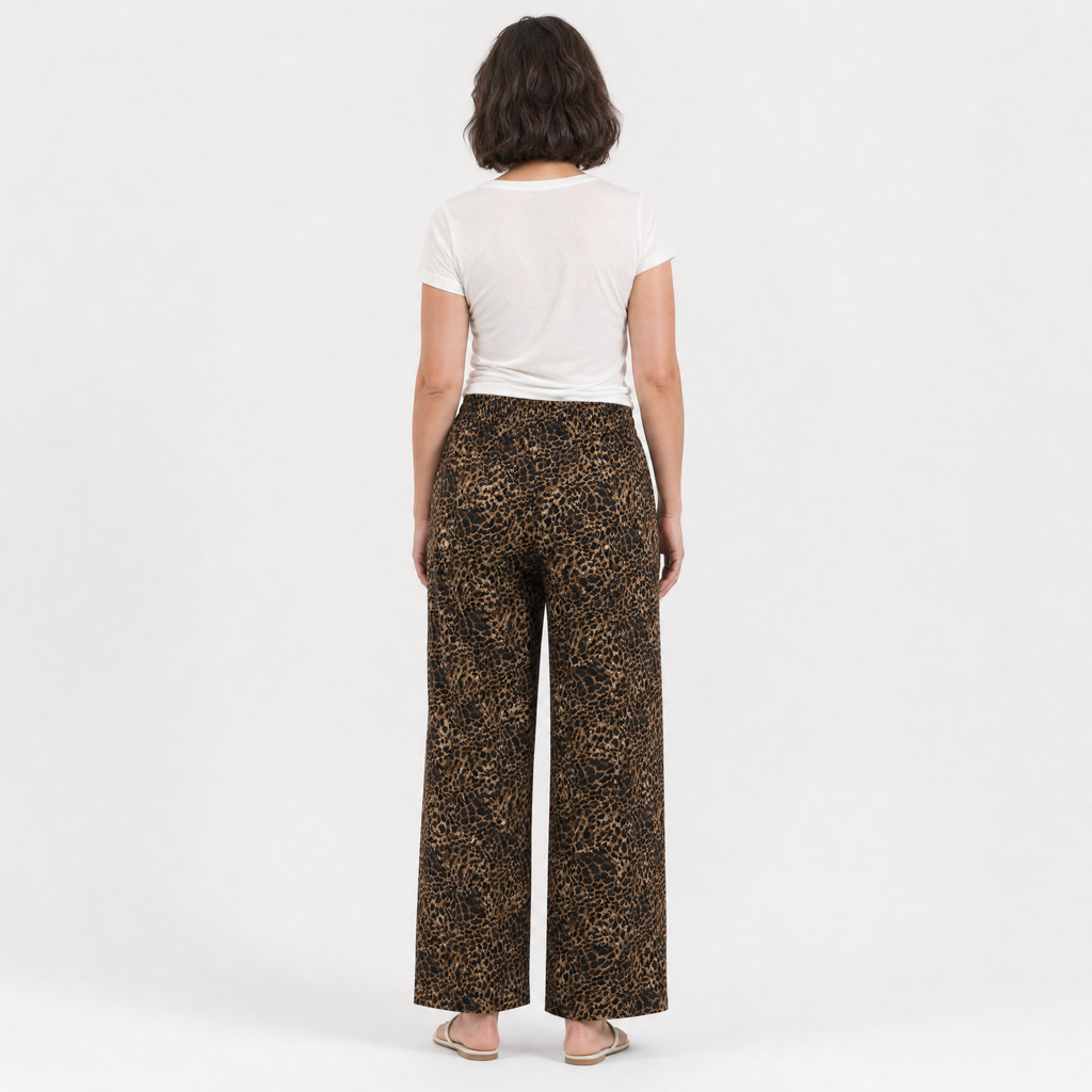 Leopard trousers