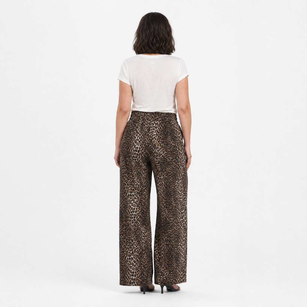 Leopard trousers