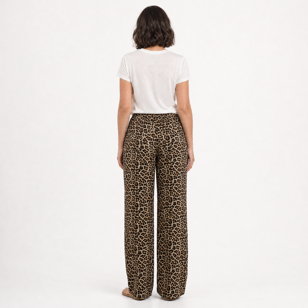 Leopard trousers