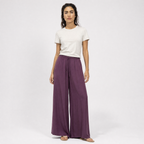Satin trousers