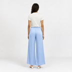 Satin trousers