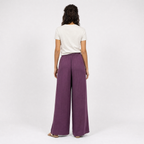 Satin trousers