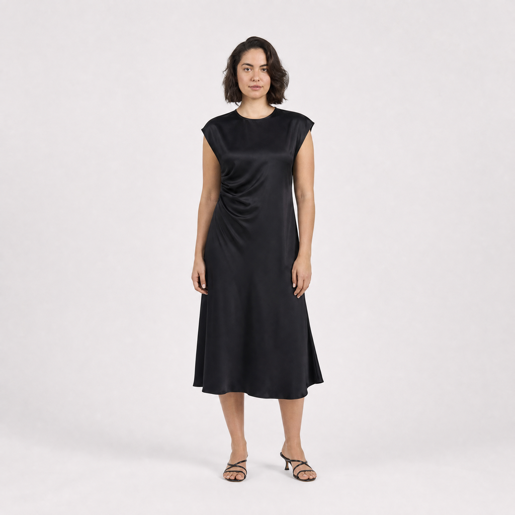 Caterina Satin Dress
