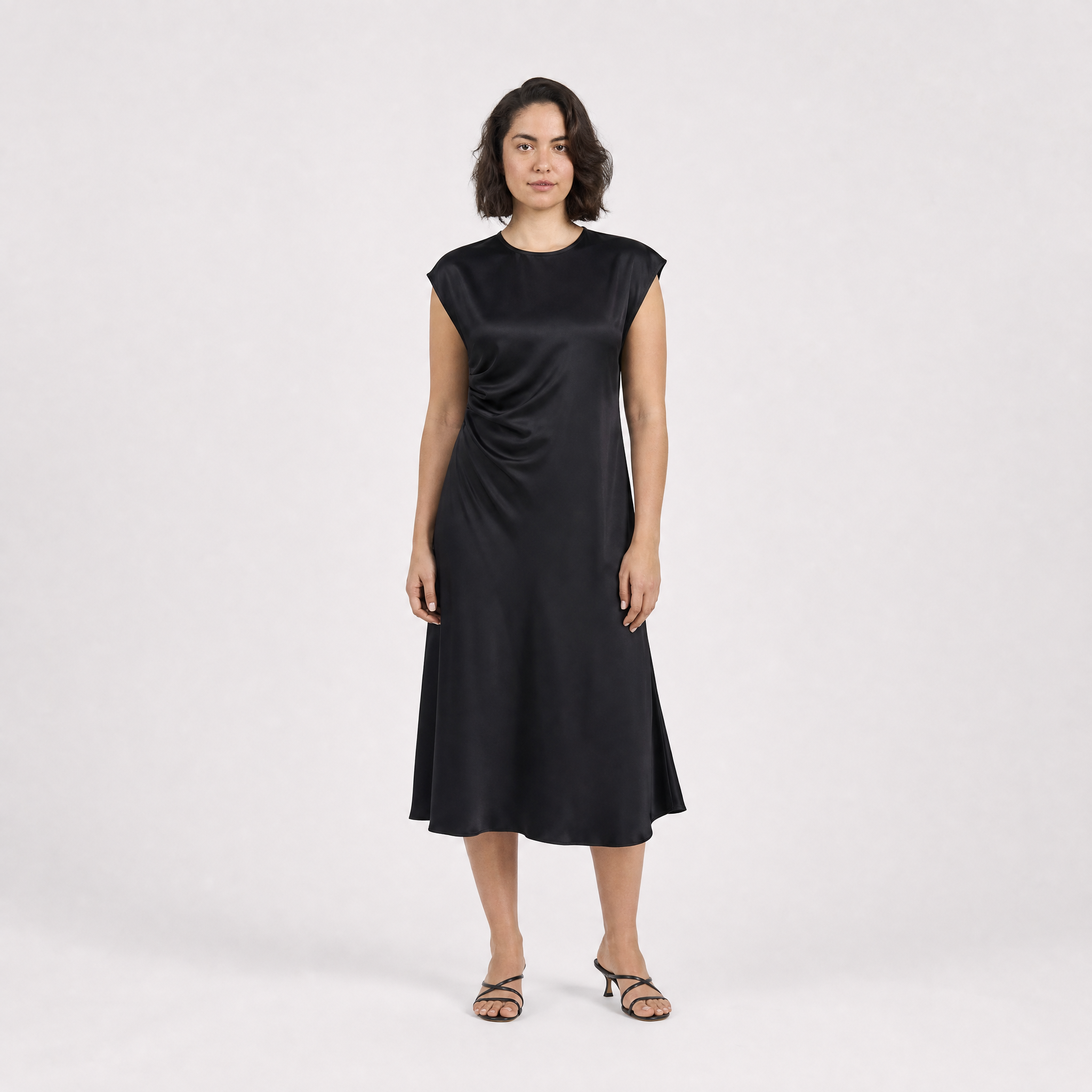 Caterina Satin Dress