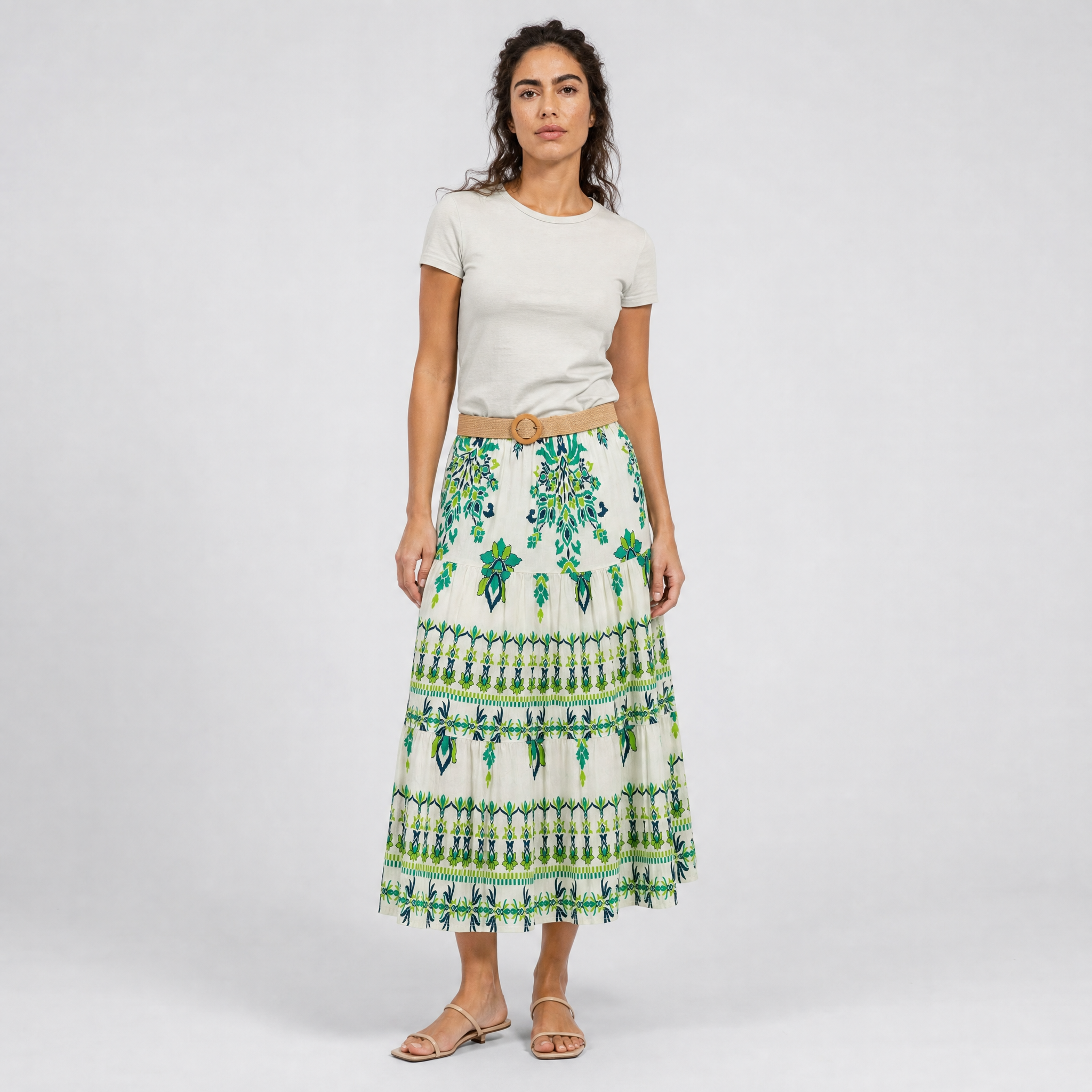 Bloom Heritage Maxi Skirt