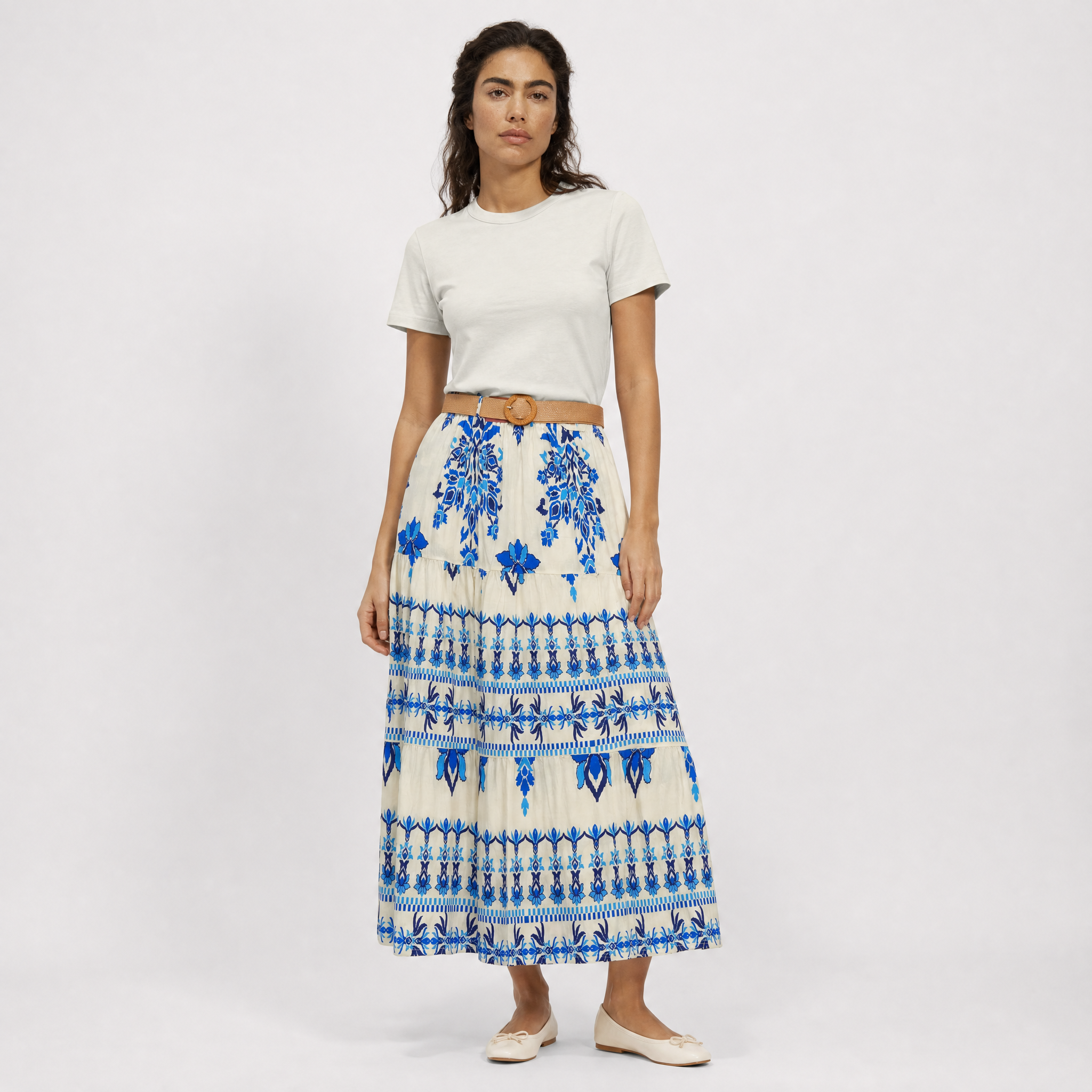 Bloom Heritage Maxi Skirt